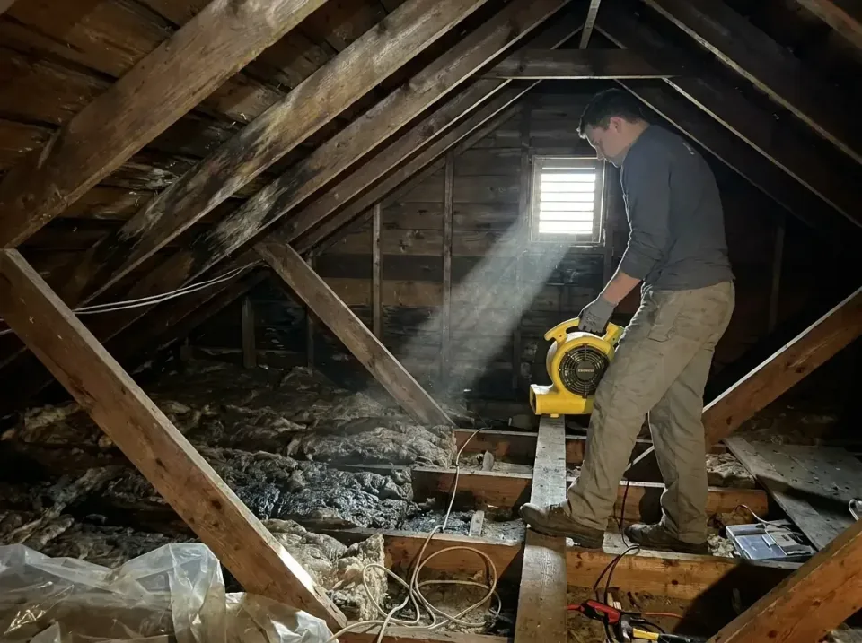 attic-water-damage-drying-proc-007 — frequently asked questions, Emergency Water Extraction & 24/7 Flood Response in White P…
